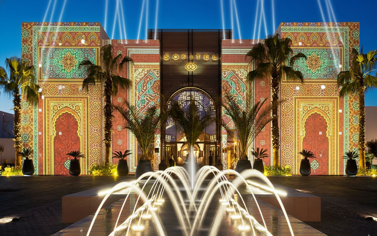 Mapping 3D sur monuments & hôtels