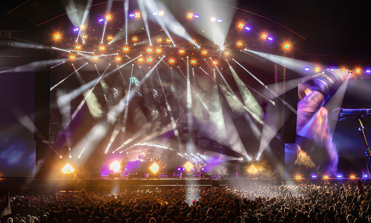 Scènes & concerts lumineux